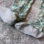 Load image into Gallery viewer, Carter's Fleece Footie Pajamas Camo Green 6
