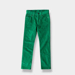 Load image into Gallery viewer, Crewcuts Boys' Stretch Corduroy Pants Brilliant Kelly Green 8 NWT
