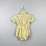 Load image into Gallery viewer, Vintage Nannette Yellow Baby Bunny Romper

