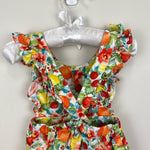 Load image into Gallery viewer, Luli &amp; Me Ruffle Fruit Sun Suit Romper 18 Months
