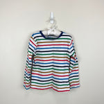 Load image into Gallery viewer, Mini Boden Colorful Striped Everyday Breton Tee Shirt 4-5
