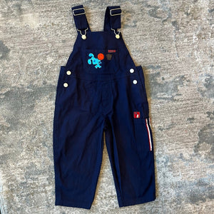 Vintage Nickelodeon Blues Clues Basketball Overalls 3T