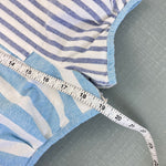 Load image into Gallery viewer, Vintage Gap Mixed Blue Stripe Bubble Romper L 12-18 Months

