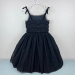 Load image into Gallery viewer, Ralph Lauren Girls Polka Dot Tulle Dress Black 10
