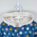 Load image into Gallery viewer, Hanna Andersson 7 Days a Week Reversible Jacket School Blue 120 cm 6-7
