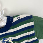 Load image into Gallery viewer, Vintage Weeplay Kids Save the World Shortall Romper 6-9 Months
