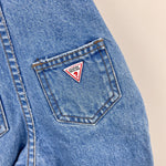 Load image into Gallery viewer, Vintage Guess Blue Jean Overalls 6 Months
