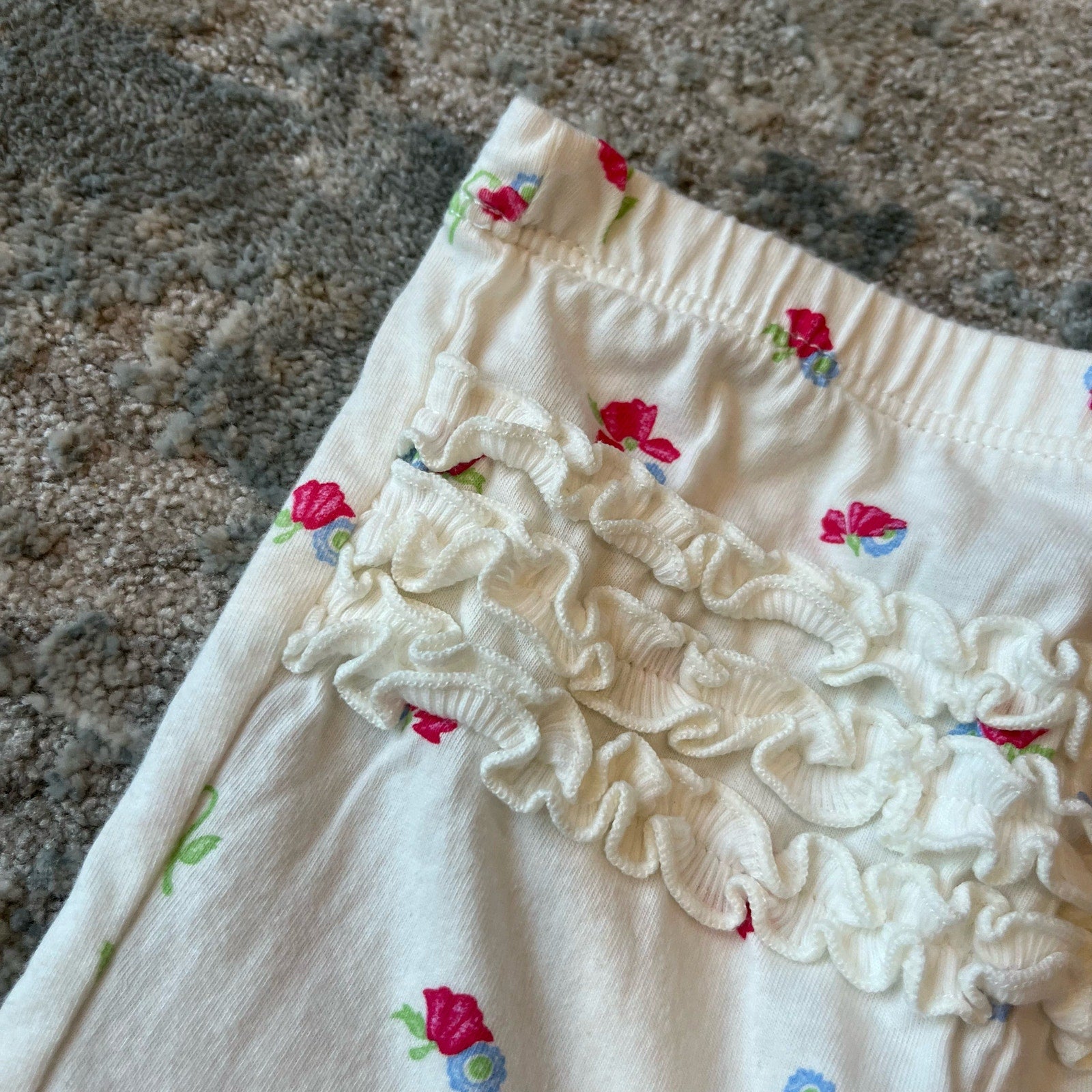 Juicy Couture Ruffle Flower Pajamas 6-9 Months