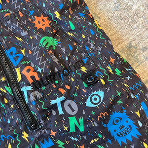 Burton Maven Toddler Bib Snow Pants Monster Print 2T