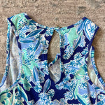 Load image into Gallery viewer, Lilly Pulitzer Girls Vala Printed Jumpsuit Royal Purple Koalafications XL 12-14
