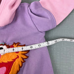 Load image into Gallery viewer, Vintage Y2K Sesame Street Zoe Purple Pink Hoodie Sweatshirt 3T
