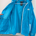Load image into Gallery viewer, The North Face Girls Blue Hydrenalite Windbreaker Rain Jacket 10/12
