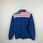 Load image into Gallery viewer, Vineyard Vines Navy American Flag Shep Shirt S 8-10
