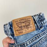 Load image into Gallery viewer, Vintage Levi's 566 Loose Fit Orange Tab Jeans 2T

