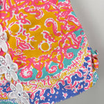 Load image into Gallery viewer, Lilly Pulitzer Infant Shift Dress Light Iris Blue Written in the Sun QR 12-18 Months
