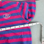 Load image into Gallery viewer, Vintage Izod Lacoste Pink &amp; Purple Striped Sweatshirt M
