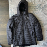 Load image into Gallery viewer, The North Face Girls Mossbud Swirl Parka Black XL 18
