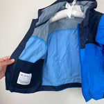 Load image into Gallery viewer, Columbia Boys Blue Windbreaker Jacket 3T
