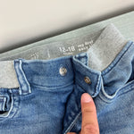 Load image into Gallery viewer, Baby Gap My First Easy Slim Jeans Medium Seattle Indigo Wash 12-18 Months
