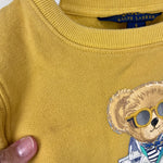 Load image into Gallery viewer, Ralph Lauren Polo Bear Sweatshirt Golden Yellow 6
