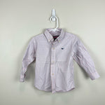 Load image into Gallery viewer, Vineyard Vines Pink Blue Plaid Whale Shirt 2T
