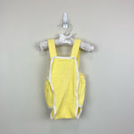 Load image into Gallery viewer, Vintage Spencer's Yellow Terry Sun Suit Romper 18 Months
