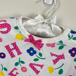 Load image into Gallery viewer, Vintage Healthtex Floral Alphabet Bodysuit 24 Months
