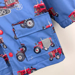 Load image into Gallery viewer, Hatley Vintage Tractors Rain Jacket 3T
