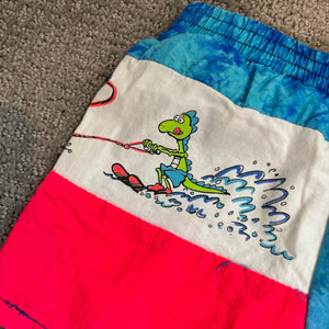 Vintage Carter's Dinosaur Swim Trunks