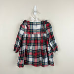 Load image into Gallery viewer, Baby Gap Tartan Plaid Ruffle Holiday Dress 12-18 Months
