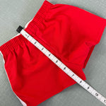 Load image into Gallery viewer, Vintage Red Track Shorts 2T USA
