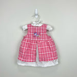 Load image into Gallery viewer, Vintage Y2K Mickey &amp; Co Pink Plaid Minnie Dress 6-9 Months
