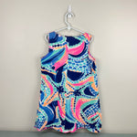 Load image into Gallery viewer, Lilly Pulitzer Girls Camryn Dress Multi Ocean Jewels L 8-10
