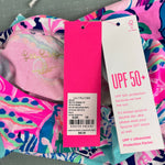 Load image into Gallery viewer, Lilly Pulitzer Girls Mini Sophie Ruffle Dress Multi Patch to Match XS 2-3 NWT
