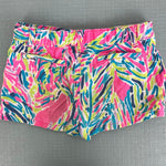 Load image into Gallery viewer, Lilly Pulitzer Girls Pink Palm Reader Shorts 7
