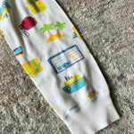 Load image into Gallery viewer, Hanna Andersson White Vacation Pajamas 130 cm 8
