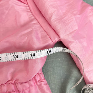 Vintage OshKosh B'gosh Pink Ruffle Bow Windbreaker Jacket Large 6