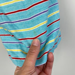 Load image into Gallery viewer, Vintage Healthtex Rainbow Stripe Short Sleeve Polo Shirt 2T USA
