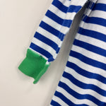 Load image into Gallery viewer, Hanna Andersson Blue Striped Pajamas 80 cm 18-24 Months
