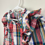 Load image into Gallery viewer, Crewcuts Ruffle Tartan Plaid Blouse 8
