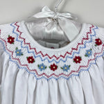 Load image into Gallery viewer, The Beaufort Bonnet Company Sandy Smocked Bubble Worth Avenue White 18-24 Months
