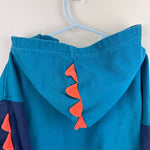 Load image into Gallery viewer, Hanna Andersson Dino Sweatshirt in French Terry Trek Teal 120 cm 6-7
