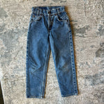 Load image into Gallery viewer, Vintage Levi's 550 Relaxed Fit Slim Orange Tab Jeans 7

