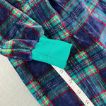 Load image into Gallery viewer, Vintage Gymboree Holiday Plaid Velour One Piece Newborn 3-6 Months NWT
