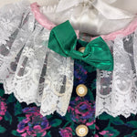 Load image into Gallery viewer, Vintage Hi-Girls Inc Floral Velvet Party Dress 4T USA
