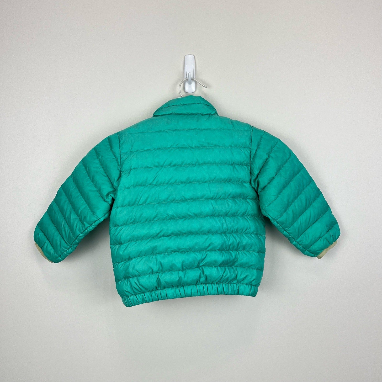 Patagonia Baby Down Sweater Coat Green 18-24 Months