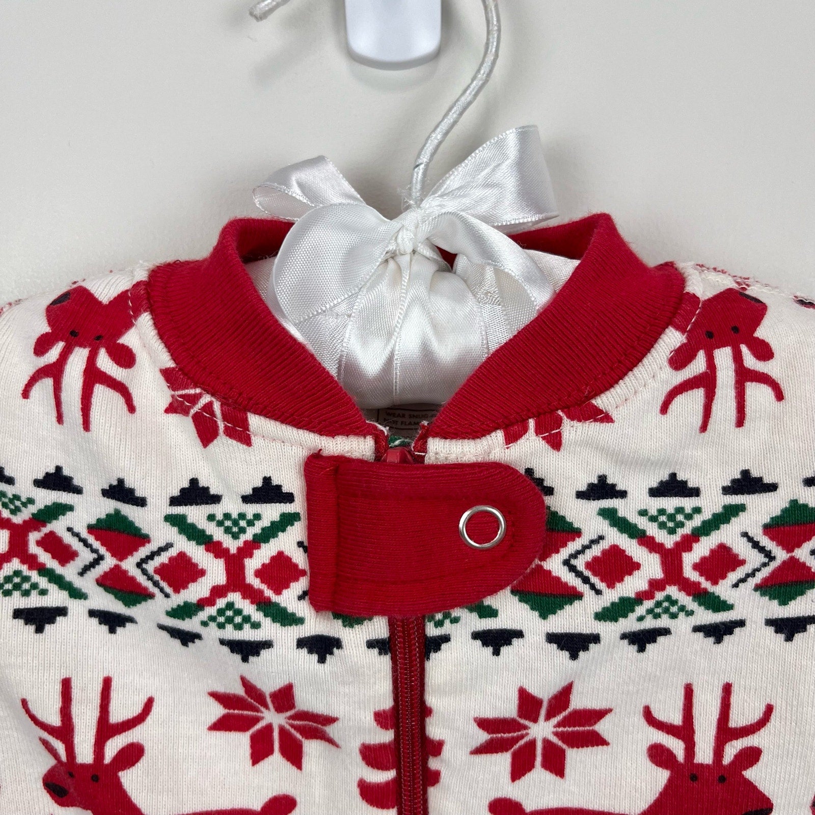 Hanna Andersson Dear Deer Pajamas 50 cm 0-3 Months