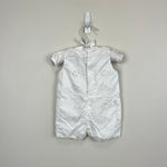 Load image into Gallery viewer, Jacadi Paris White Elephant Shortall Romper 3 Months
