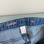 Load image into Gallery viewer, Crewcuts Cuffed Medium Wash Denim Cowgirl Shorts 10

