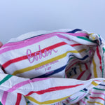 Load image into Gallery viewer, Mini Boden Rainbow Stripe Breton Top 7-8
